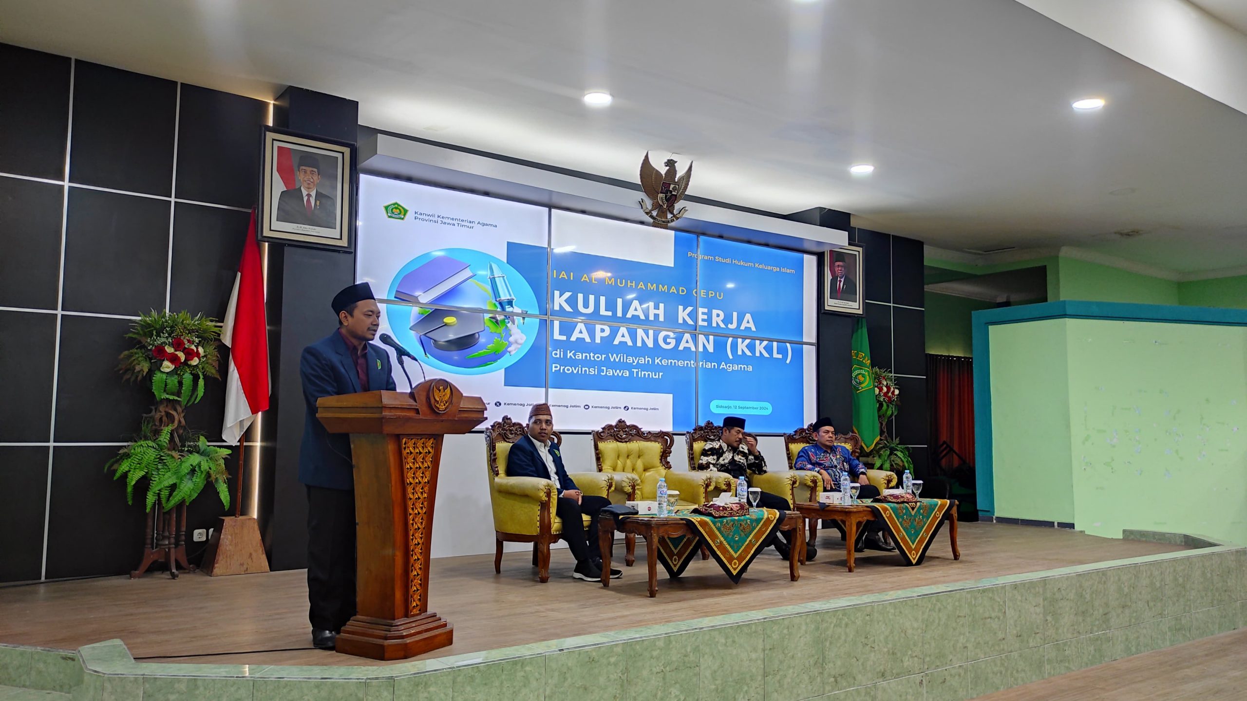 Mahasiswa HKI IAI Al Muhammad Cepu Berkunjung Ke Kantor Wilayah Kementerian Agama Jawa Timur